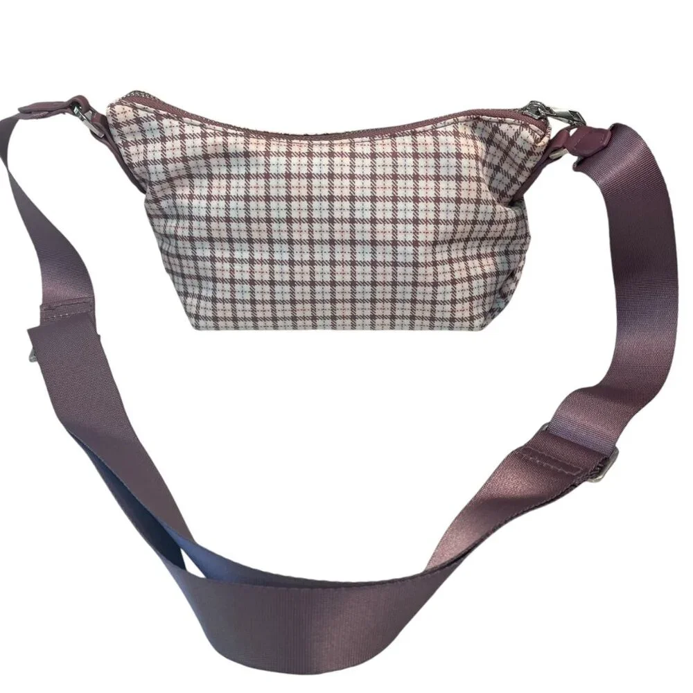 A New Day Plaid Crossbody Bag Stylish Everyday Casual Wear Retro‎ Chic Stylish